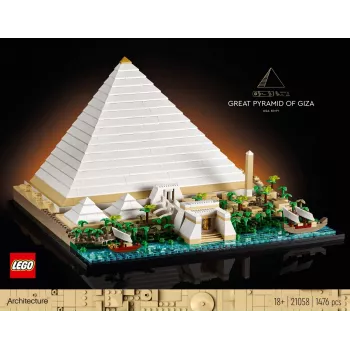 LEGO ARCHITECTURE 21058 GREAT PYRAMID OF GIZA
