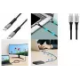 LogiLink USB 3.2 Gen2x2 Typ-C-Kabel C/m auf LED schwarz CU0432 - Kabel - Digital/Daten