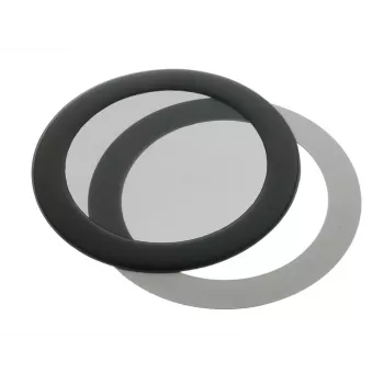 DEMCiflex Staubfilter 80mm, Rund - schwarz/schwarz