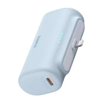 Tragbares Ladegerät Baseus Compact IP 5000mAh 20W (blau)