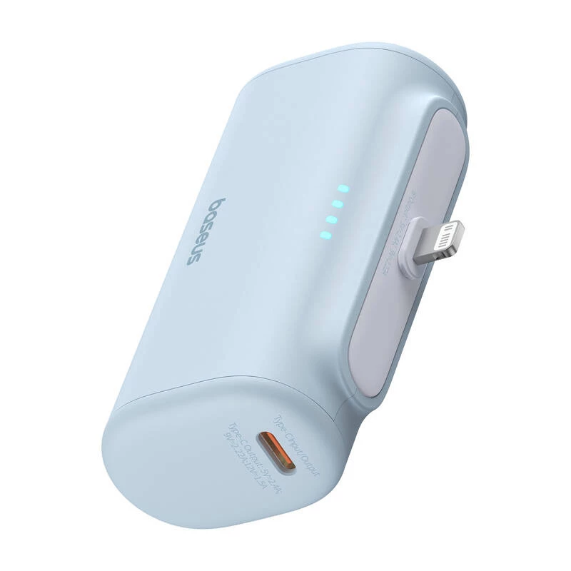 Tragbares Ladegerät Baseus Compact IP 5000mAh 20W (blau)