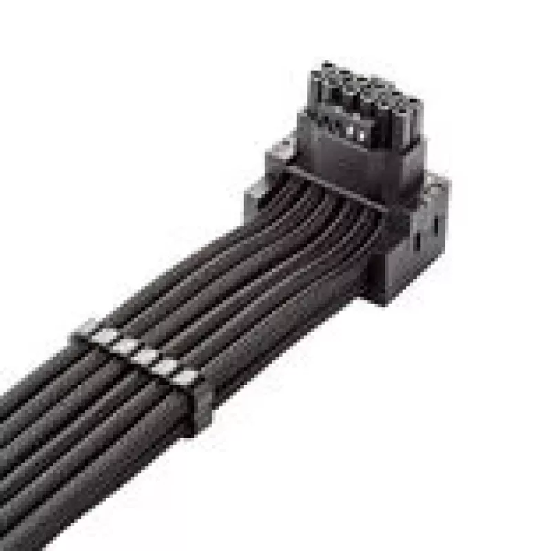 PCIe-Stromverlängerungskabel CableMod C-Series Pro Variant A 90° 16-Pin auf 2×8-Pin schwarz