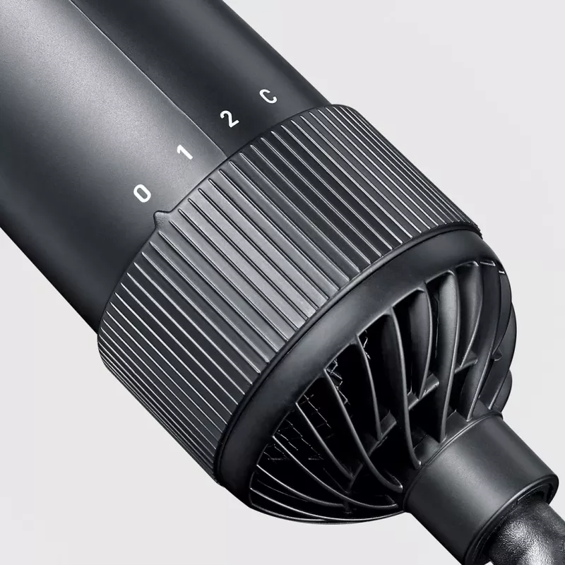 Severin WL 0241 Haarstylinggerät Heißluftbürste Warm Black 1000 W 1,8 m