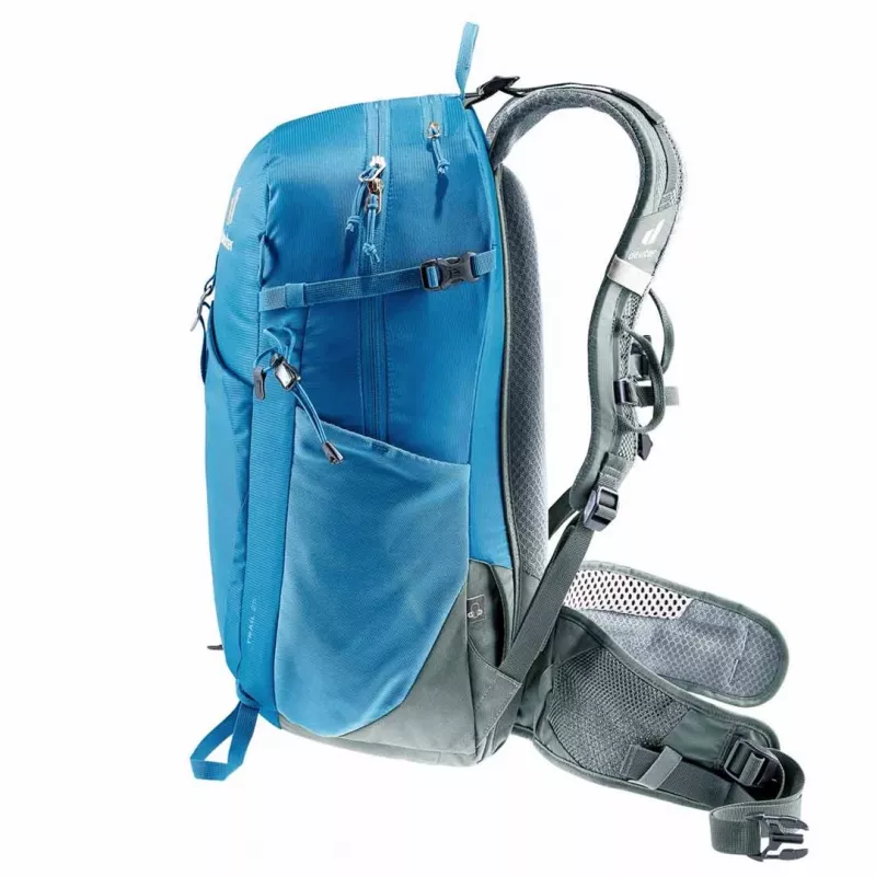 Rucksack DEUTER Trail 25 Wander-Tagesrucksack, 25 L, Polyester, Regenhülle, Hüftgurt