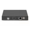 DIGITUS DS-12901 - KVM-/Audio-/USB-Switch - 4K 30 Hz, USB-C/USB/HDMI-Eingang, HDMI-Ausgang, Netzwerk