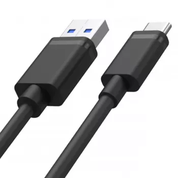 UNITEK Kabel USB USB-A — USB-C 50CM, Y-C481BK SCHWARZ