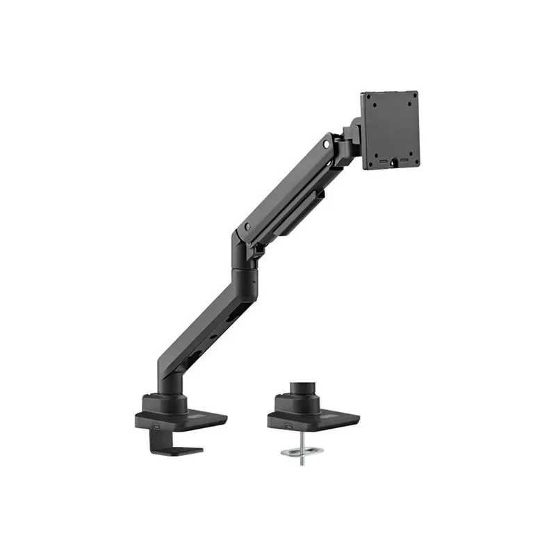 LogiLink BP0168 Gasfeder-Monitorarm, 17-49 Zoll, bis zu 20 kg, Schwarz
