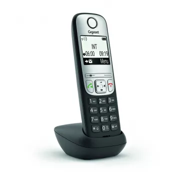 Gigaset A690HX Analog/DECT Telefon Anruferkennung Schwarz, Silber