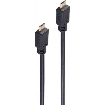 shiverpeaks mini HDMI/mini HDMI 1,5 m HDMI-Kabel, HDMI Typ C (Mini), Schwarz (BS77471-1)