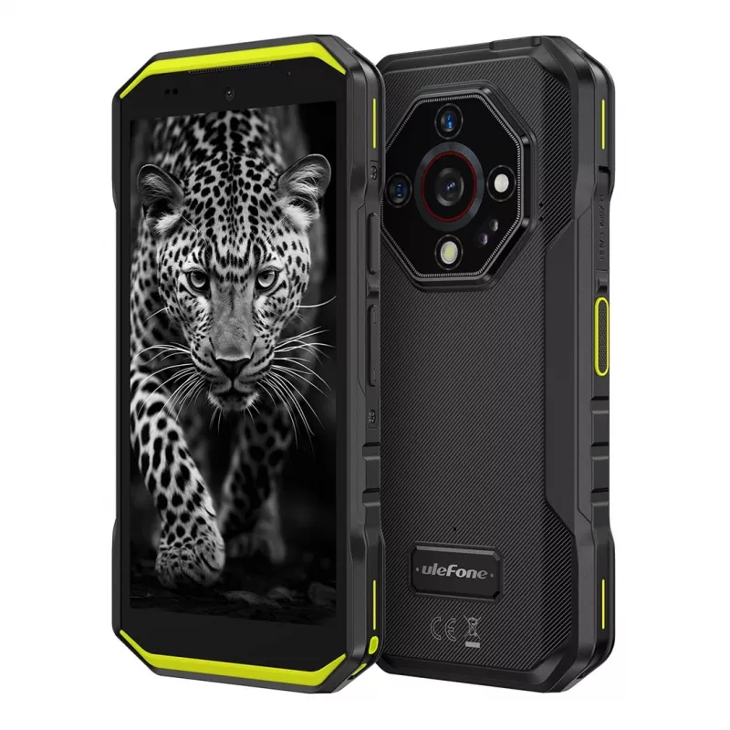 Smartphone UleFone Armor X32 6,1 Zoll 6 GB RAM 128 GB Speicher Vivid Grün, Energieeffizienzklasse B