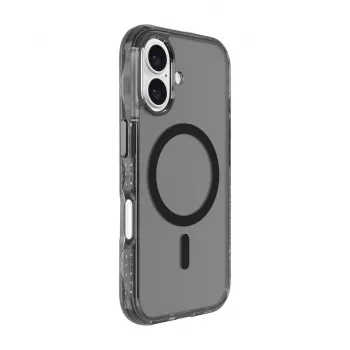 Cover LAUT CRYSTAL MATTER X für iPhone 16 Serie Transparent Schwarz