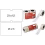 Selbstklebende wiederablösbare Preisetiketten agipa 100919, 26 x 16 mm, Rolle