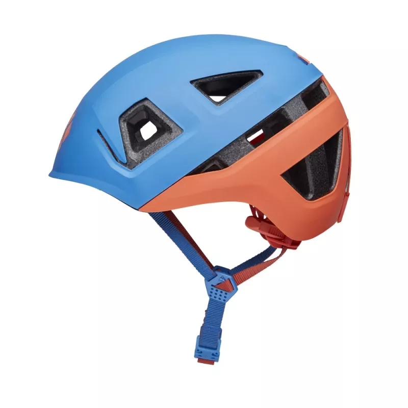 Kletterhelm für Kinder Schwarz Diamond Capitan Kid's - blau/persimmon