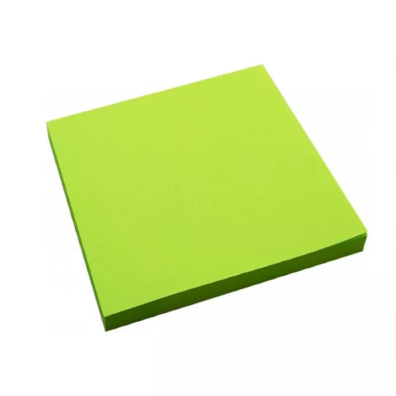 Haftnotizen Forpus, Neon, 75x75mm, Grün (1x80)