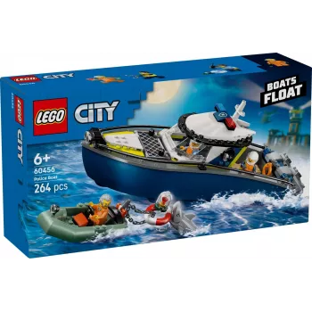 LEGO CITY 60456 Polizeiboot-Verfolgungsjagd