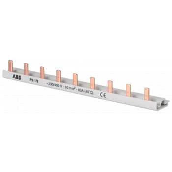 ABB 1-Phasen-Sammelschiene PS1/9 pro M compact 9 Module geschlossen PS1/9 (2CDL210001R1009)