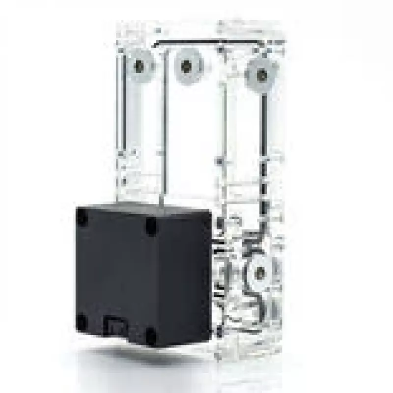 Reservoir- und Pumpen-Kombination BitsPower CR802 von BitsPower — Acryl-Ausgleichsbehälter mit integrierter Pumpe (BPM-WTCR802)