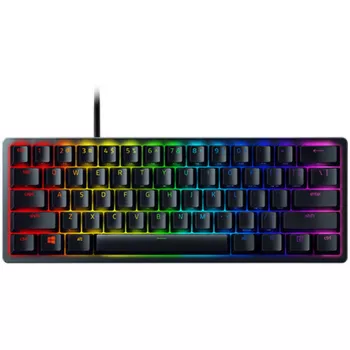Huntsman Mini, Gaming-Tastatur schwarz, DE-Layout, Razer Linear Optical (Red)