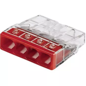 Wago Klemmenverbinder 4-polig 0,5–2,5 mm² 24 A 400 V