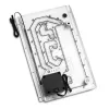 Bitspower Sedna O11DS Distroplate für LIAN LI O11 Dynamic Mini, ARGB, transparent