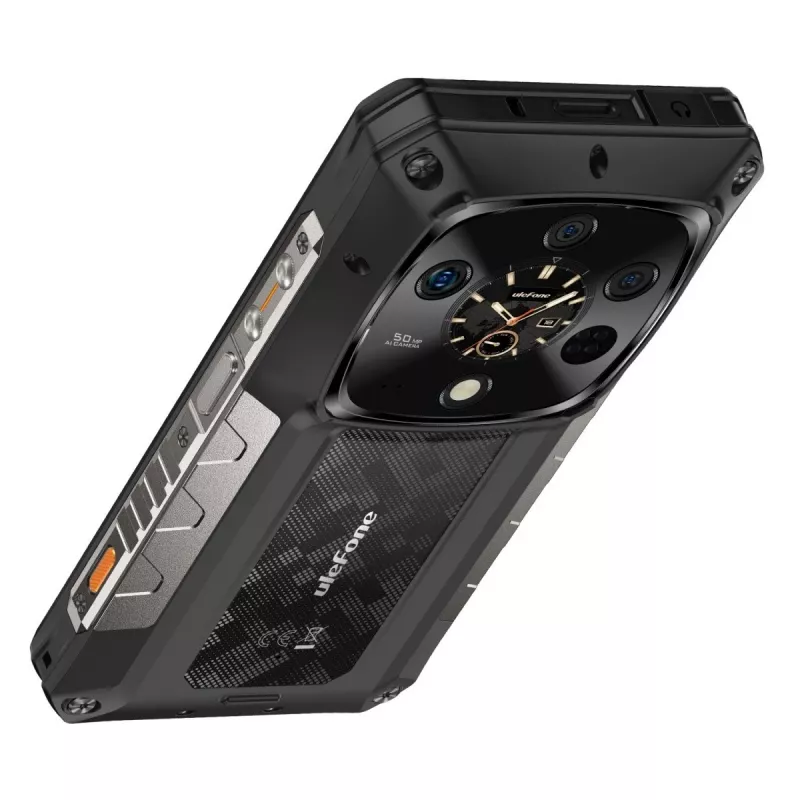 Robustes Smartphone UleFone Armor 28 Ultra 5G — 16 GB RAM, 1 TB Speicher, Schwarz