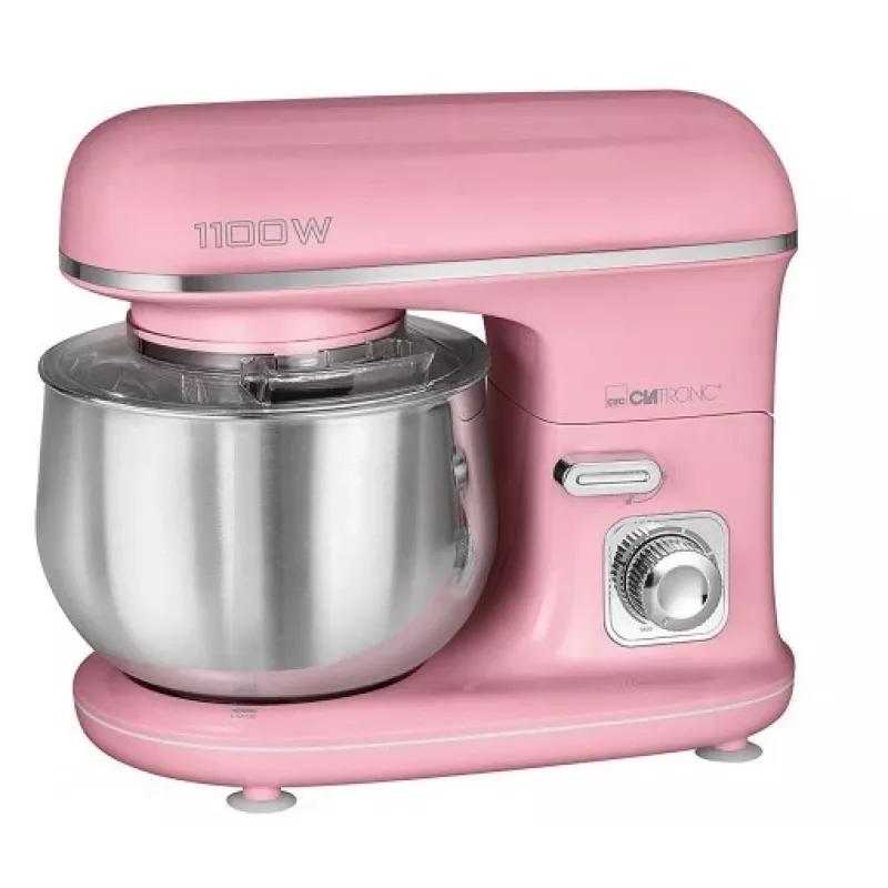 Standmixer CLATRONIC KM 3711 — 1100 W, 5 L Schüssel, pink