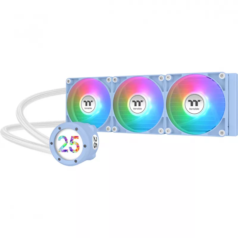 Hybridkühler Thermaltake TH360 V2 Ultra ARGB 12 cm Blau 25,8 Sone
