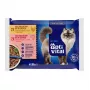 OptiVital Beutel - Alleinfuttermittel für ausgewachsene Katzen mit Huhn und Lachs 4x85g