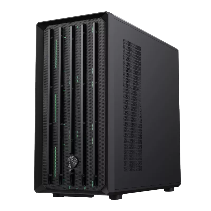 Gamemax Gehäuse | CLAW 460 BK | Schwarz | Mid-Tower | Netzteil nicht enthalten