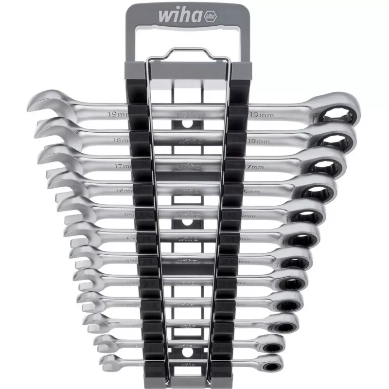 Ringschlüsselsatz Wiha 44665 — 13-teilig, metrisch 8–19 mm