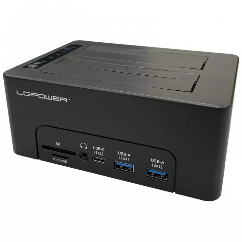 LC-Power Dockingstation USB 3.2 Gen 2x1