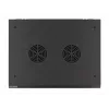 Lanberg Wandmontierter Schrank 19'' Demontiert flach Pack 27U/600x450mm Schwarz