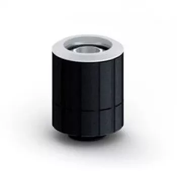 BitsPower gerader Fitting G1/4 Außengewinde auf 16/10 mm drehbar — matter Schwarz