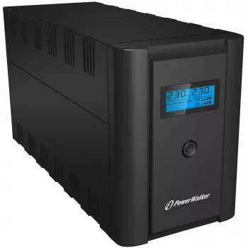 PowerWalker VI 1200 LCD/FR Line-Interactive 1,2 kVA 600 W 4 AC-Ausgänge