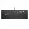 Medizinische Tastatur CHERRY AK-C8112 USB QWERTZ Deutsch Schwarz 105 Tasten