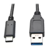 Tripp U428-003-G2 USB-C-auf-USB-A-Kabel (Stecker/Stecker) - USB 3.2 Gen 2 (10 Gbit/s) - Thunderbolt 3-kompatibel - 0,91 m - 1,83 m - USB C - USB A - USB 3.2 Gen 2 (3.1 Gen 2) - Male/Male
