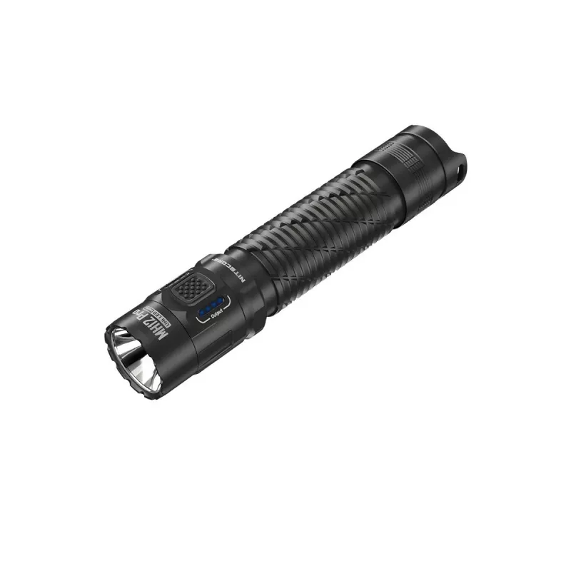 Handtaschenlampe Nitecore MH12 Pro Schwarz LED 3300 lm USB-aufladbar 5300 mAh, Aluminium, 138,5 mm, 81,5 g, wasserdicht 2 m