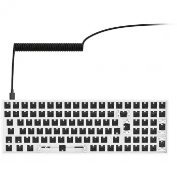 Sharkoon SKILLER SGK50 S2 White Barebone-Tastaturkit