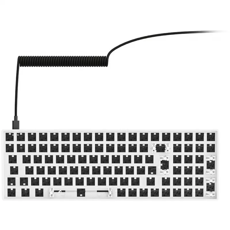 Sharkoon SKILLER SGK50 S2 White Barebone-Tastaturkit