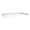 Wandmontiertes Regal Leifheit Telegant 30 Protect Weiß, Breite 720 mm, Tiefe 370 mm, 3 m Leine