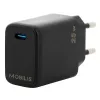 Mobilgeräte-Ladegerät Mobilis 001380 Universal Schwarz AC Schnellladen