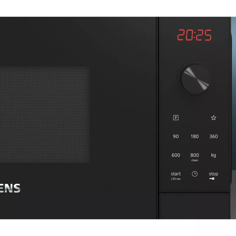Siemens iQ300 FF023LMB2 Mikrowelle Schwarz Solo-Mikrowelle Tischgerät 20 L 800 W