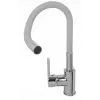 Küchenarmatur PYRAMIS Flessi grau 090938001 - schwenkbare Spültischarmatur