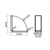 Curve Cro 90 220X90