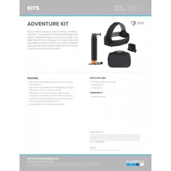 Adventure Kit 3.0 (Kamera nicht im Lieferumfang)