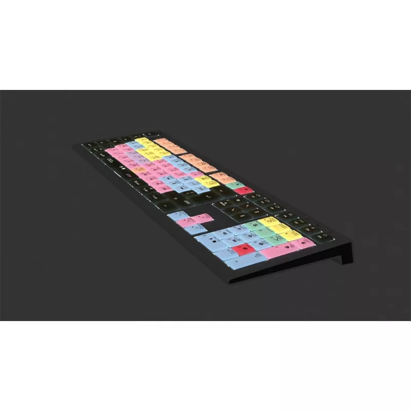 Logickeyboard ASTRA 2 USB QWERTY Tastatur Schwarz Full-size 104 Tasten