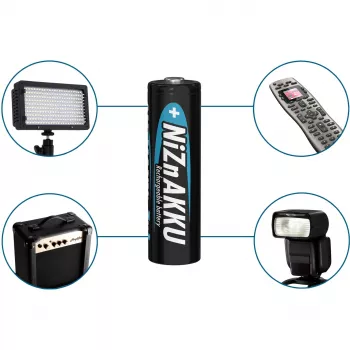 Wiederaufladbare Batterie Ansmann 1322-0005 AA Nickel-Zinc NiZn