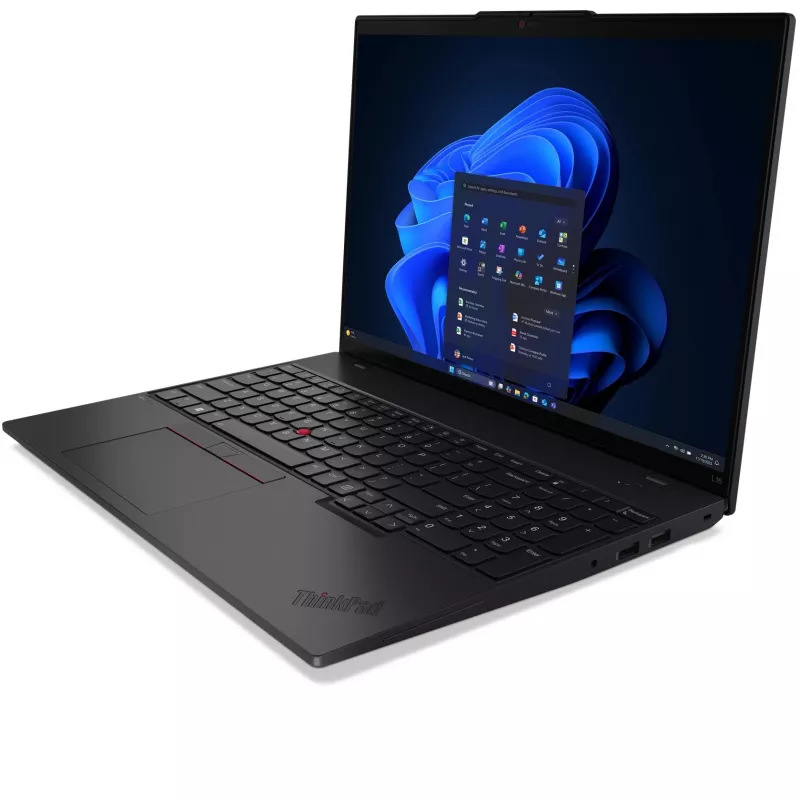 Lenovo ThinkPad L16 Gen 2 (AMD) AMD Ryzen™ 5 PRO PRO 215 Laptop 40,6 cm (16 Zoll) WUXGA 32 GB DDR5-SDRAM 1 TB SSD Wi-Fi 7 (802.11be) Windows 11 Pro Deutsch Schwarz