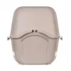 Katzentoilette DIAMENTIQ BAYA, Kunststoff, umkehrbare Türen, 55,5×40×38,7 cm, beige