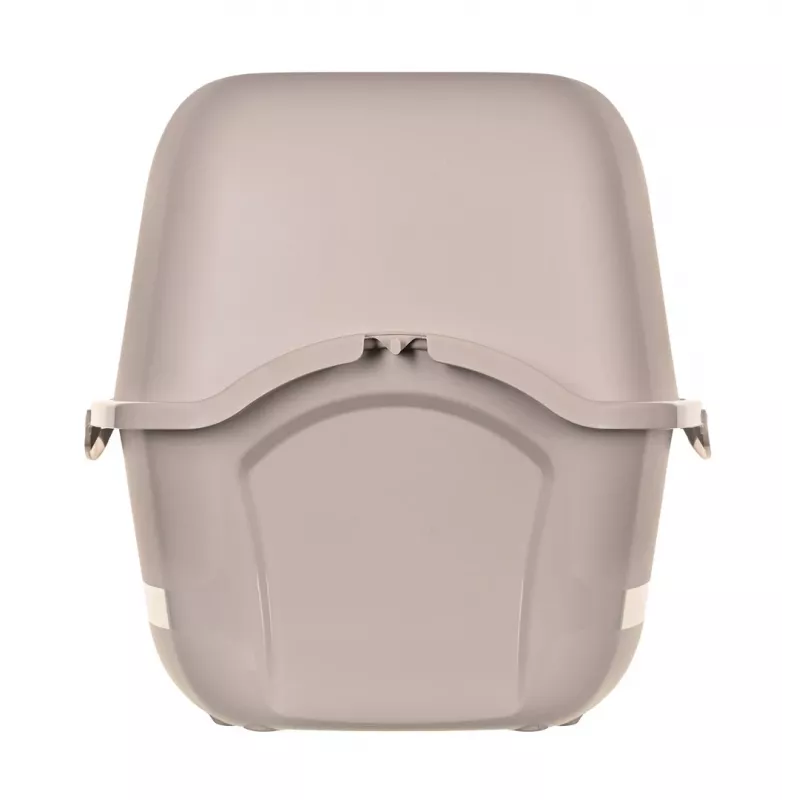 Katzentoilette DIAMENTIQ BAYA, Kunststoff, umkehrbare Türen, 55,5×40×38,7 cm, beige
